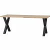 Eettafel Tablo met X-poot - 220 cm - Loft24.nl