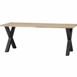 Eettafel Tablo met X-poot - 220 cm - Loft24.nl