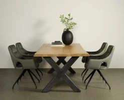 Eettafel Xara Naturel - 160 cm - Loft24.nl