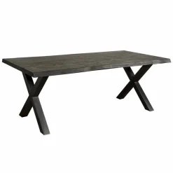 Eettafel Xara Zwart - 160 cm - Loft24.nl