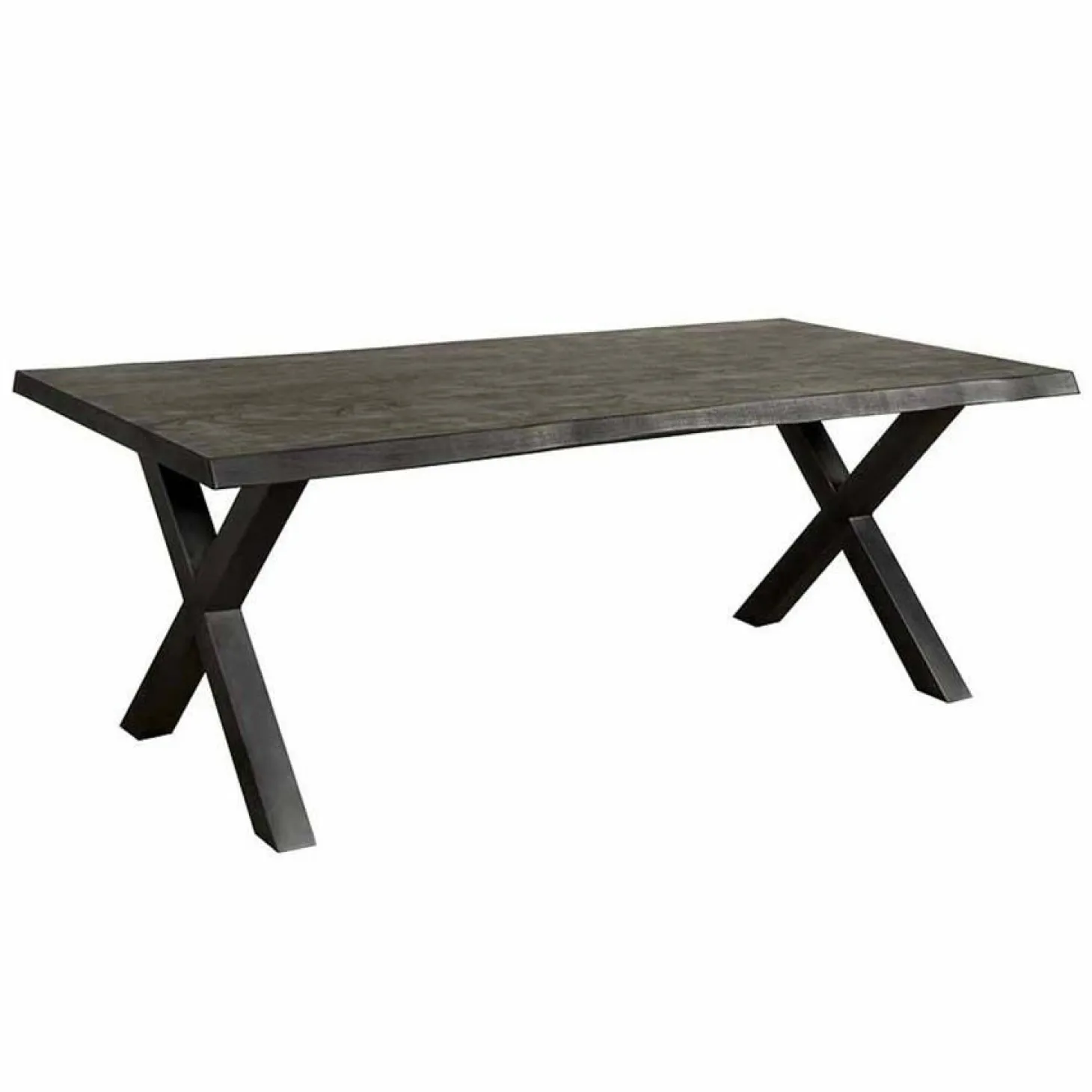 Eettafel Xara Zwart - 160 cm - Loft24.nl