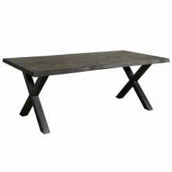 Eettafel Xara Zwart - 200 cm - Loft24.nl