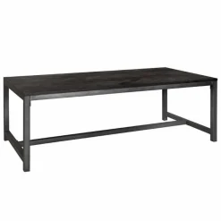 Eettafel Ziano Visgraat Zwart - 240 cm - Loft24.nl