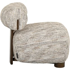 Fauteuil Arabella Geweven - Greige - Loft24.nl