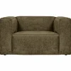 Fauteuil Bean Structure Velvet - Moss - Loft24.nl