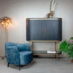 Fauteuil Bondo - Blauw - Loft24.nl