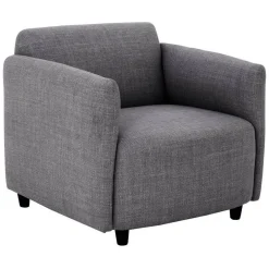 Fauteuil Bradfort Geweven - Grijs - Loft24.nl