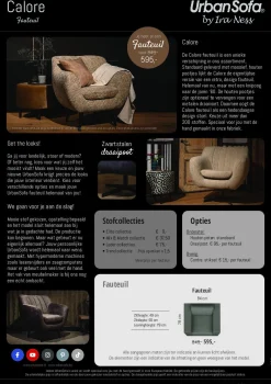 Fauteuil Calore - zelf samenstellen - Loft24.nl