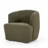 Fauteuil Charlotte Bouclé Groen - Loft24.nl