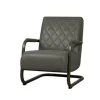 Fauteuil Civo PU - Antraciet - Loft24.nl