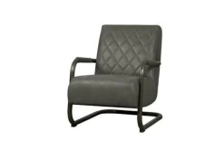 Fauteuil Civo PU - Antraciet - Loft24.nl