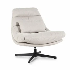 Fauteuil Cooper met kussen - Beige - Loft24.nl