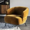 Fauteuil David - mosterd Safari - Loft24.nl
