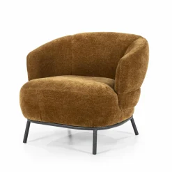 Fauteuil David - mosterd Safari - Loft24.nl