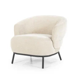Fauteuil David - Taupe Safari - Loft24.nl