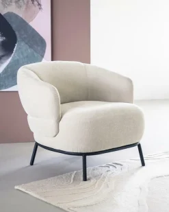 Fauteuil David - Taupe Safari - Loft24.nl
