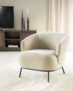 Fauteuil David - Taupe Safari - Loft24.nl