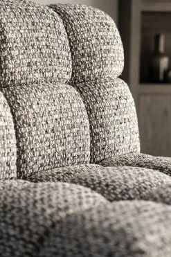 Fauteuil Fenna Geweven stof - Taupe - Loft24.nl