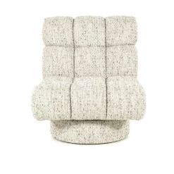 Fauteuil Fenna Geweven stof - Beige - Loft24.nl