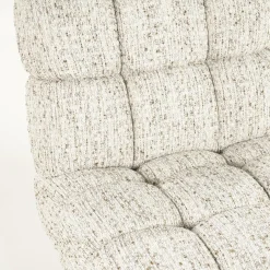 Fauteuil Fenna Geweven stof - Beige - Loft24.nl