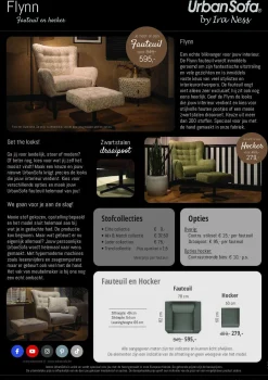 Fauteuil Flynn - zelf samenstellen - Loft24.nl