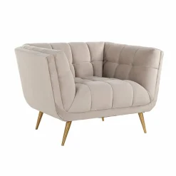 Fauteuil Huxley Velvet - Khaki - Loft24.nl