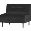 Fauteuil Lloyd Velvet - Cast Iron - Loft24.nl