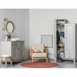 Fauteuil Mark Geweven stof - Naturel - Loft24.nl