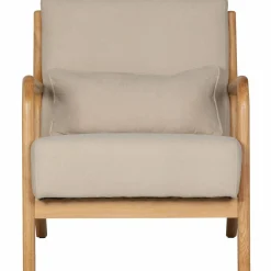 Fauteuil Mark Geweven stof - Naturel - Loft24.nl