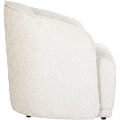 Fauteuil Maryse Chenille - Crème - Loft24.nl