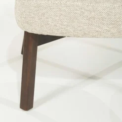 Fauteuil Mikky Eikenhout en stof Beige / Naturel - Loft24.nl