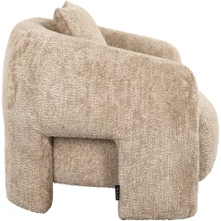 Fauteuil Milania Chenille Beige - Loft24.nl
