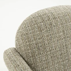 Fauteuil Monica Grove Bouclé - Beige - Loft24.nl