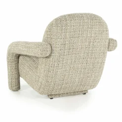 Fauteuil Monica Grove Bouclé - Beige - Loft24.nl