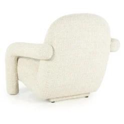 Fauteuil Monica Grove Bouclé - Beige - Loft24.nl