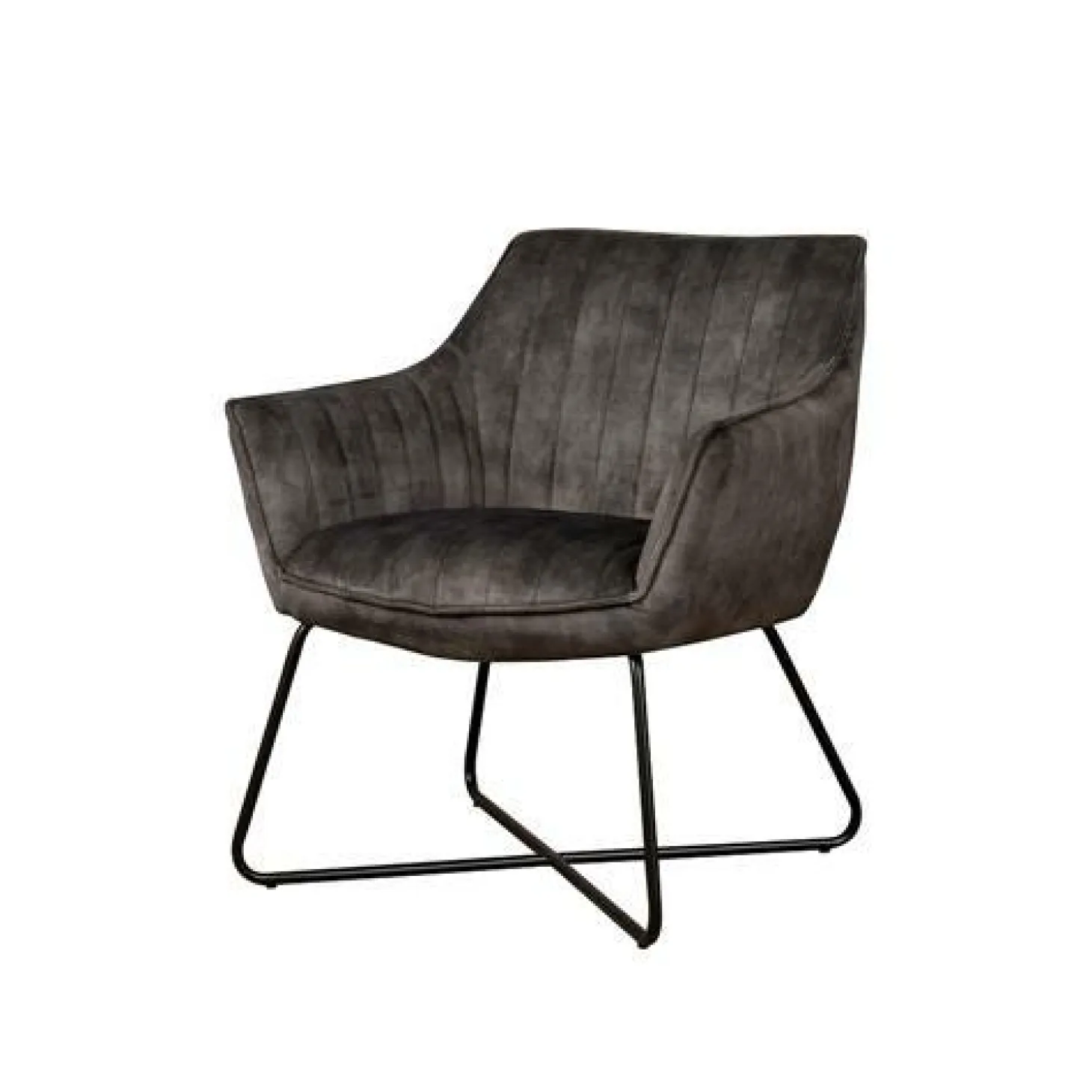 Fauteuil Monte Velvet - Groen - Loft24.nl
