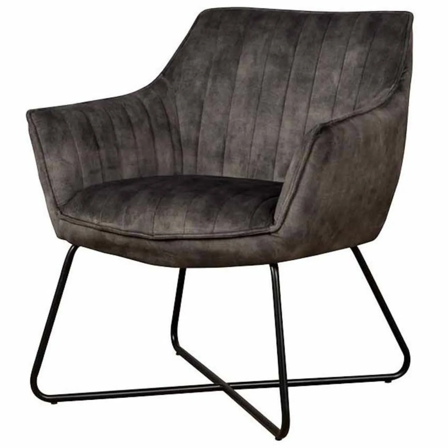Fauteuil Monte Velvet - Groen - Loft24.nl