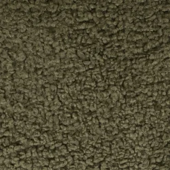 Fauteuil Mysa Teddy en eikenhout - Groen - Loft24.nl