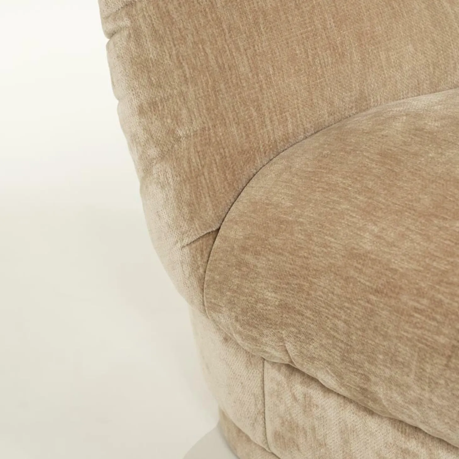 Fauteuil Nook Chenille - Beige - Loft24.nl