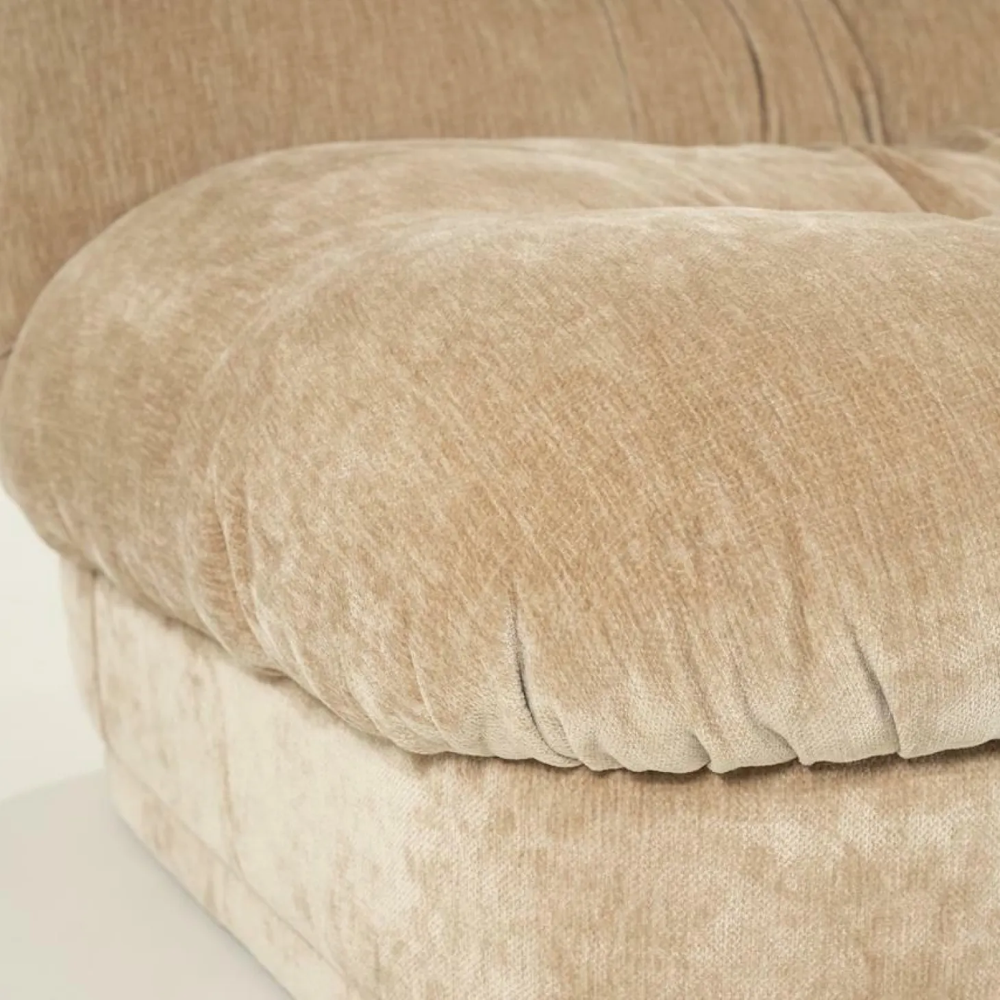 Fauteuil Nook Chenille - Beige - Loft24.nl