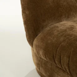 Fauteuil Nook Chenille - Mosterd - Loft24.nl