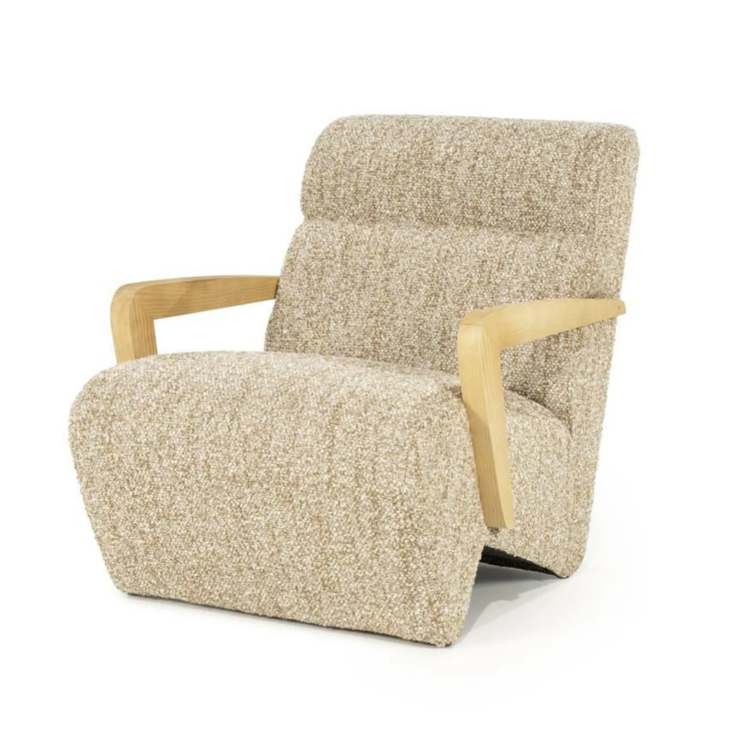 Fauteuil Olek Bouclé - Beige - Loft24.nl