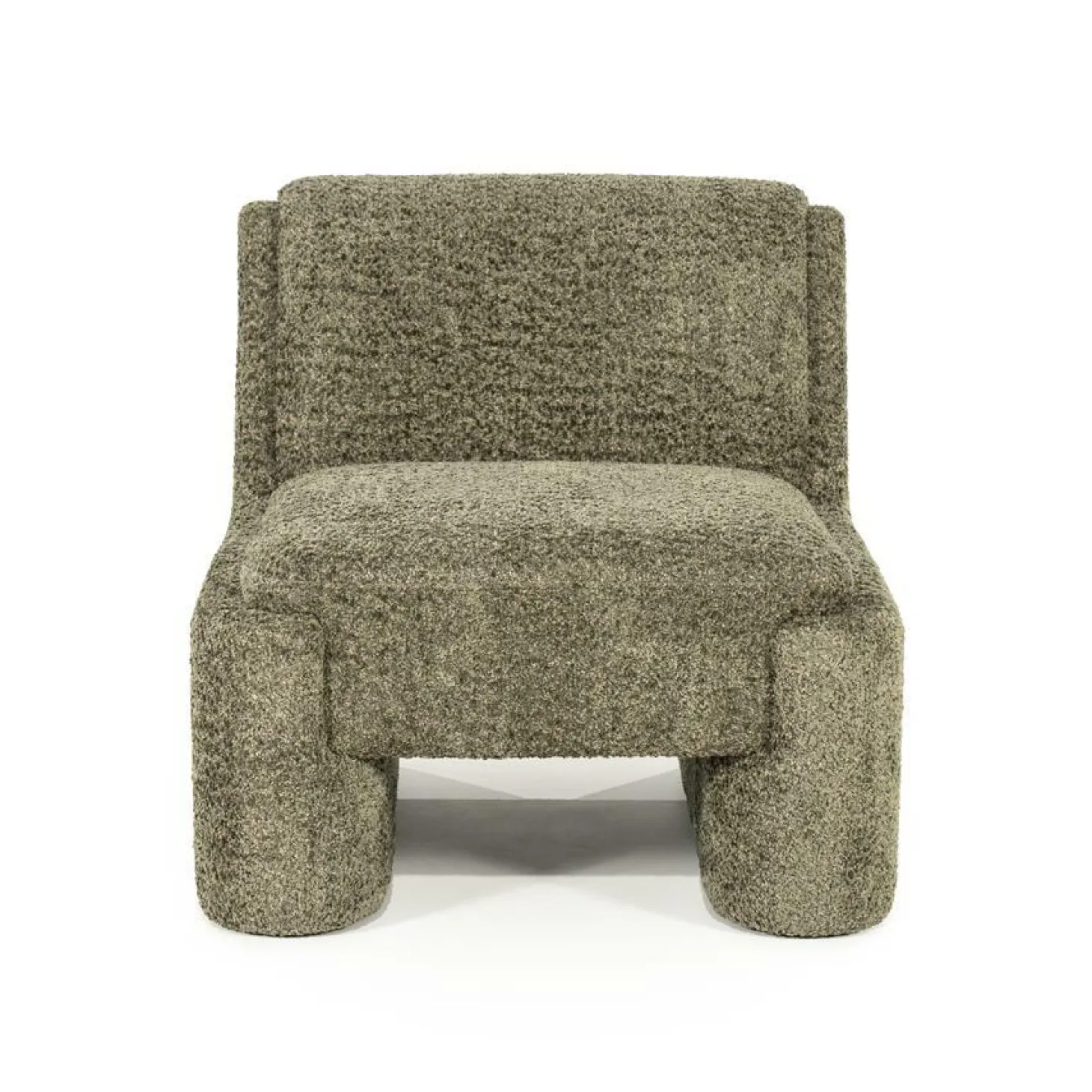 Fauteuil Omla Fluffy - Groen - Loft24.nl