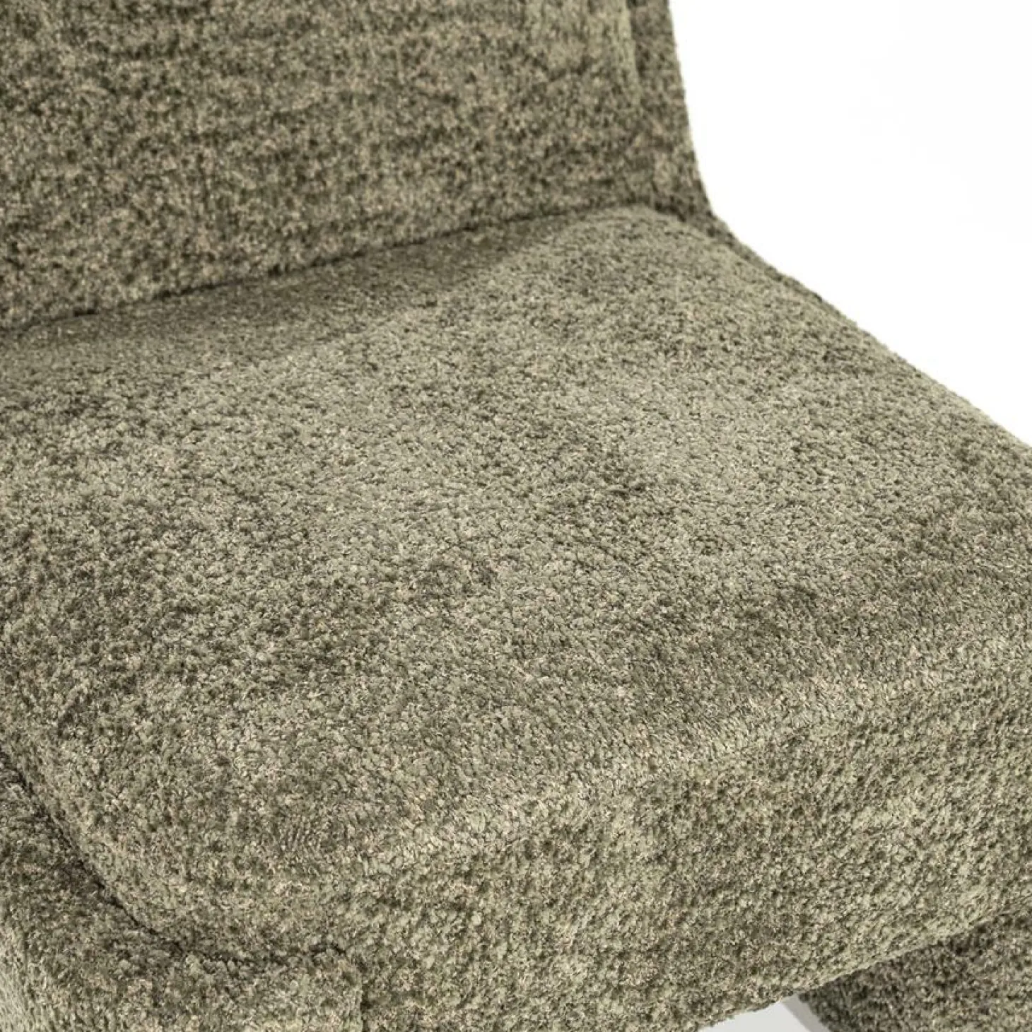 Fauteuil Omla Fluffy - Groen - Loft24.nl