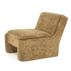 Fauteuil Omla Fluffy - Mosterd - Loft24.nl