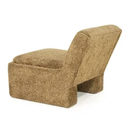 Fauteuil Omla Fluffy - Mosterd - Loft24.nl