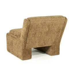 Fauteuil Omla Fluffy - Mosterd - Loft24.nl