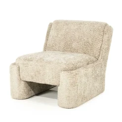 Fauteuil Omla Fluffy - Taupe - Loft24.nl