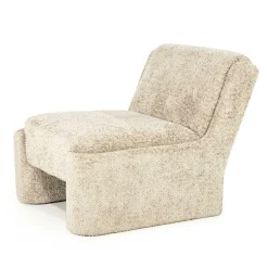 Fauteuil Omla Fluffy - Taupe - Loft24.nl