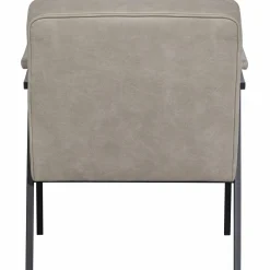 Fauteuil Patchwork PU - Naturel - Loft24.nl